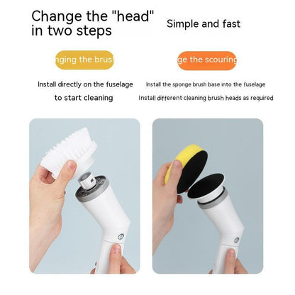 Electric Wall Cleaning Scrubber