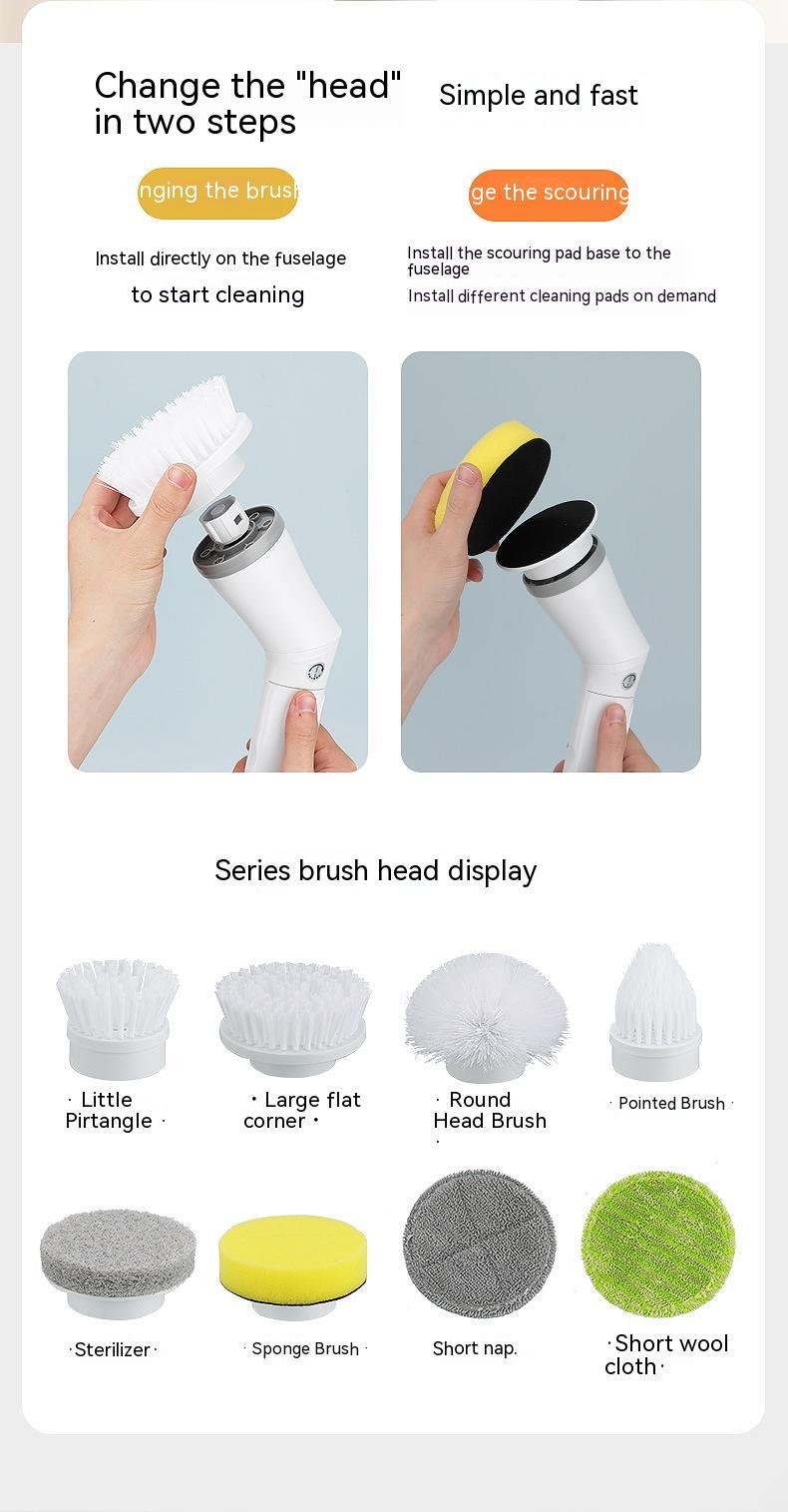 Electric Wall Cleaning Scrubber